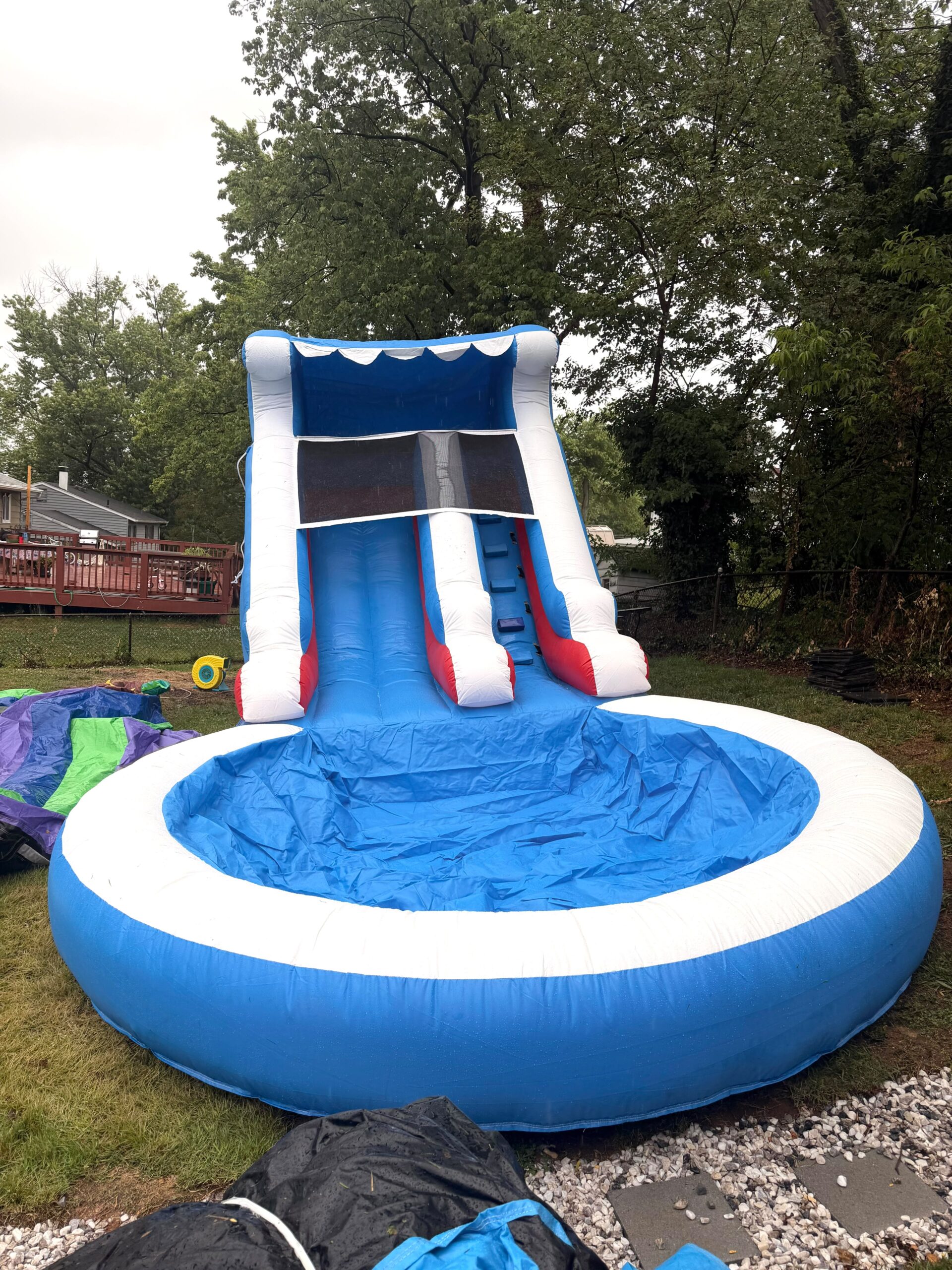Tobogán Inflable Olas
