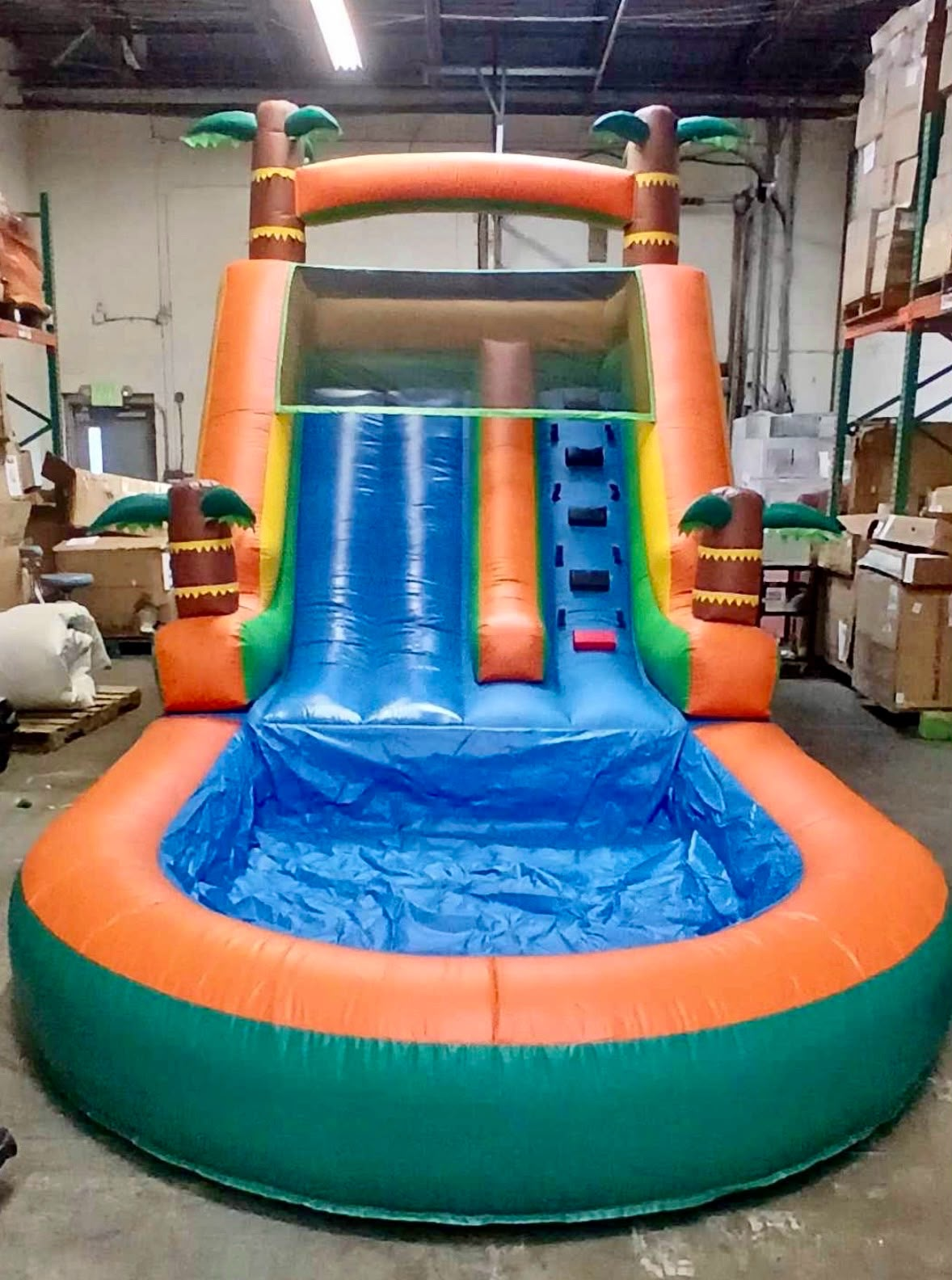 Tobogán Inflable Tropical